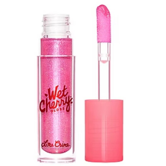 3 Pack Brand New Lime Crime Wet Cherry Lip Gloss in Juicy Cherry - Picture 4 of 7